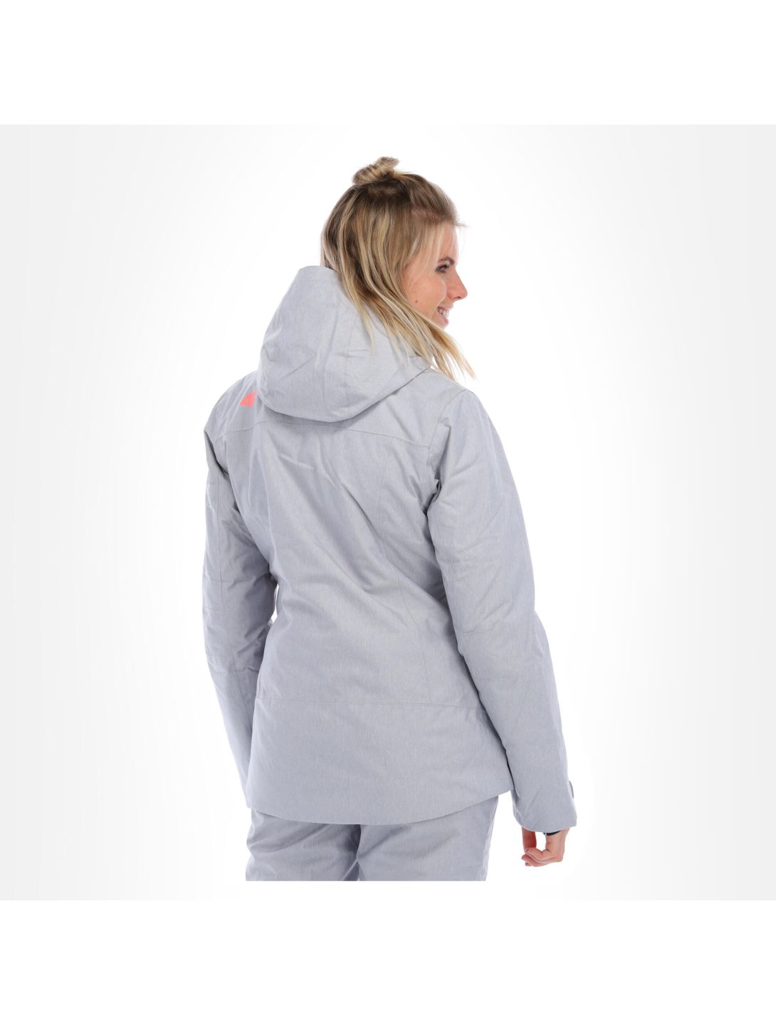 4F, H4Z20-KUDN003 ski jacket women cold light grey