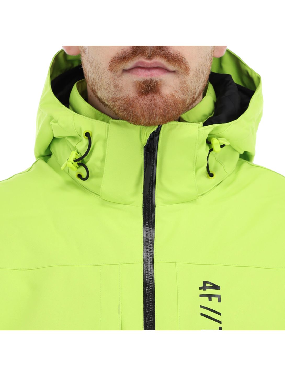 4F, H4Z20-KUMN003 ski jacket men canary green