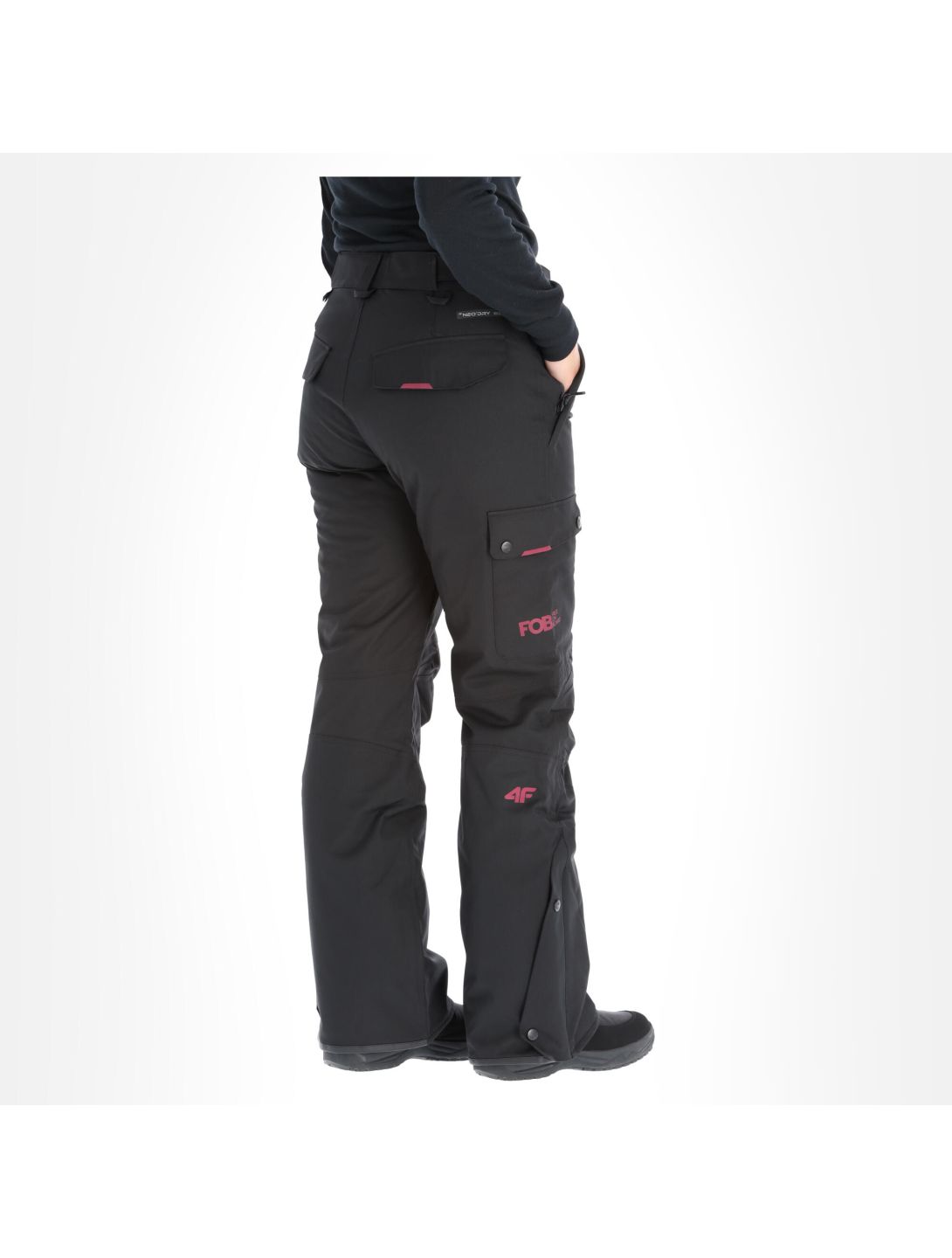 4F, H4Z20-SPDS001 ski pants women deep black