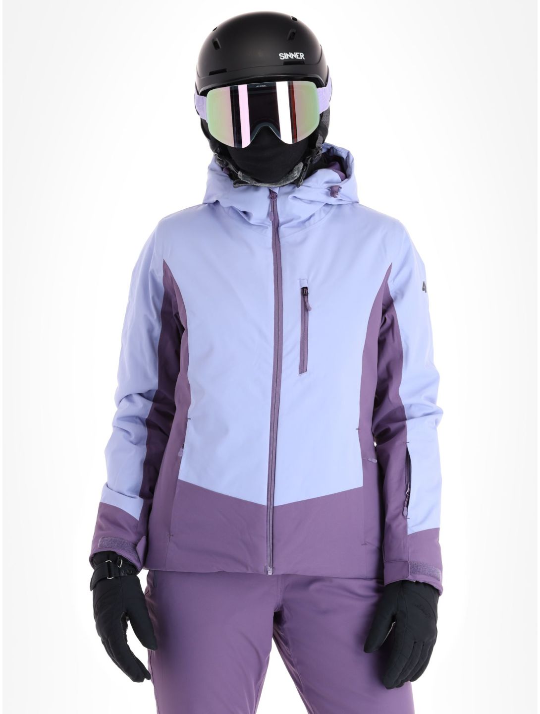 4F, Jacket  F121 ski jacket women Light Violet purple 