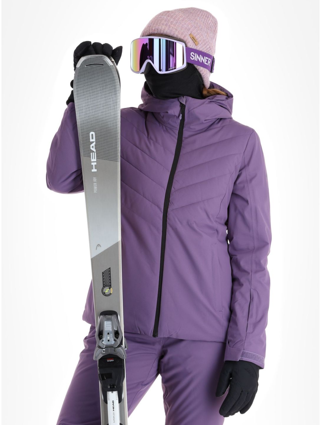 4F, Jacket  F122 ski jacket women Dark Violet purple 