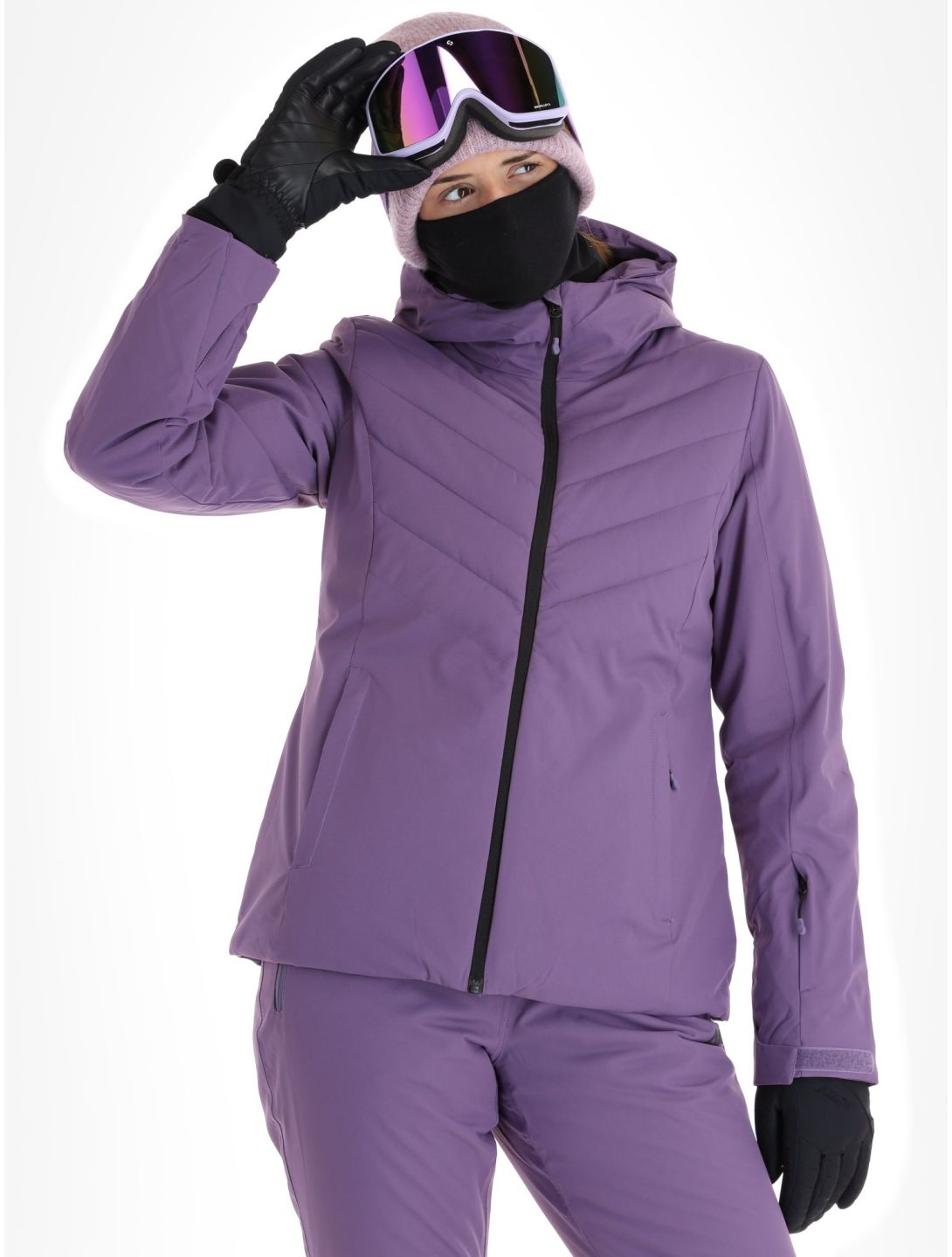 4F, Jacket  F122 ski jacket women Dark Violet purple 