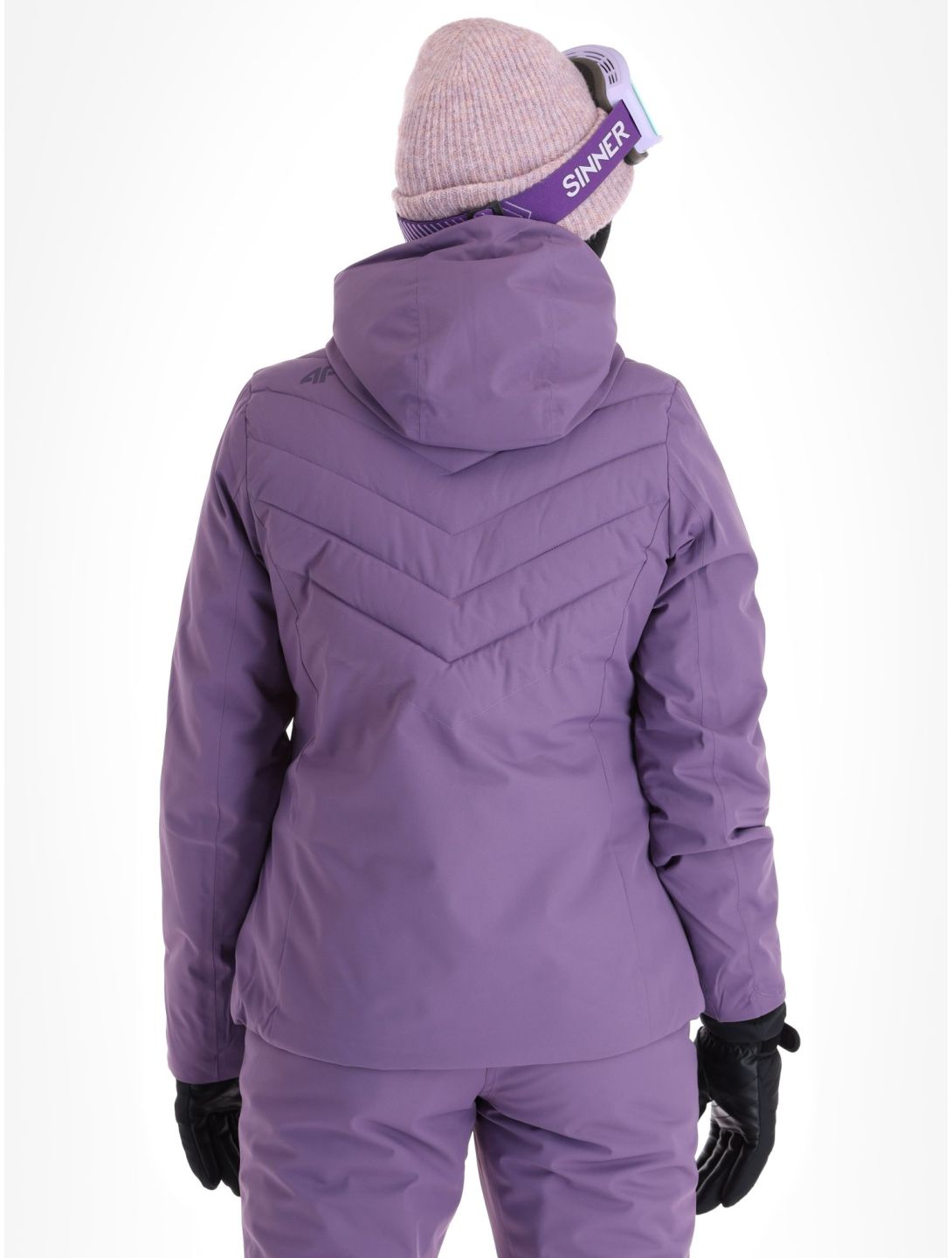 4F, Jacket  F122 ski jacket women Dark Violet purple 