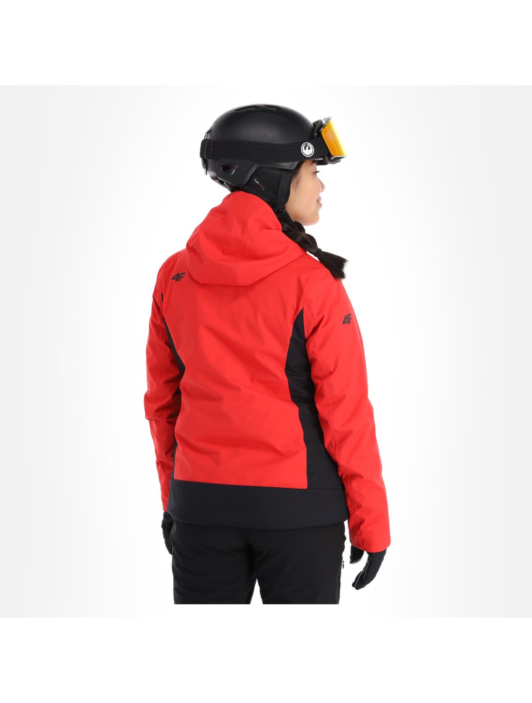 4F, Kudn002 ski jacket women red 