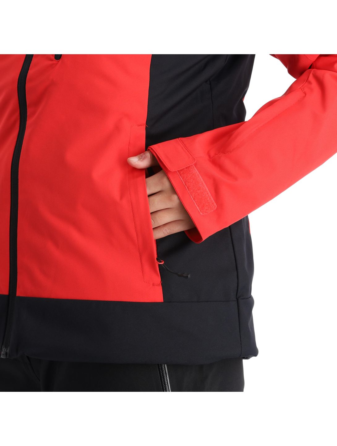 4F, Kudn002 ski jacket women red 