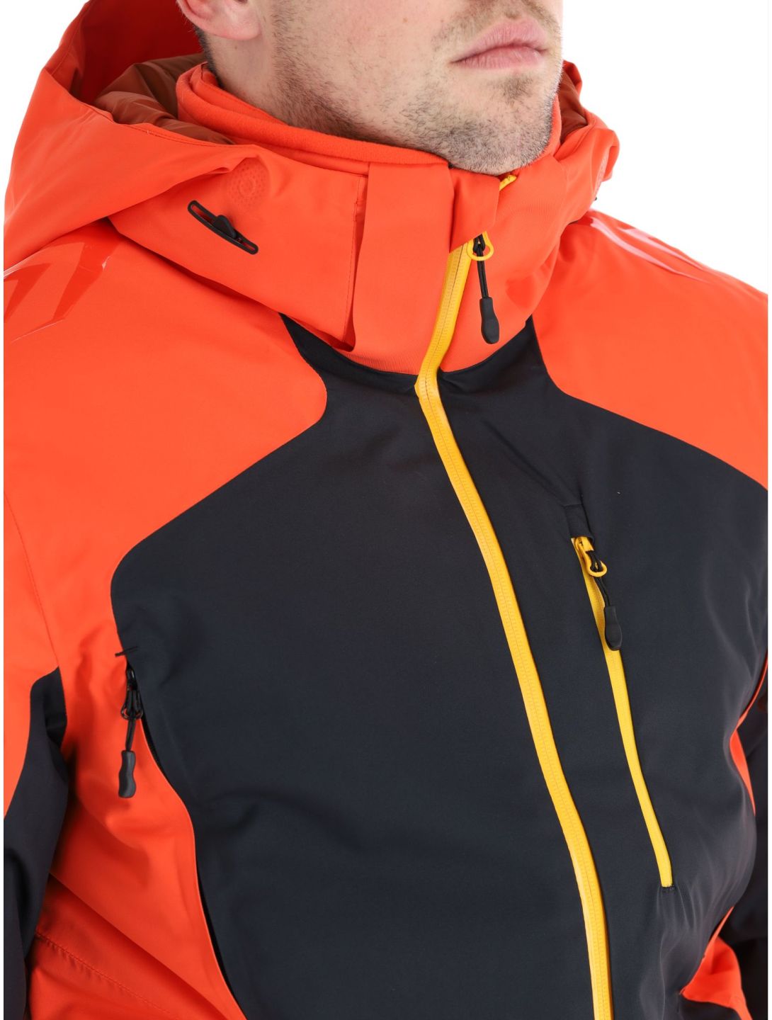 4F, Technical Jacket  M283 ski jacket men Black black 