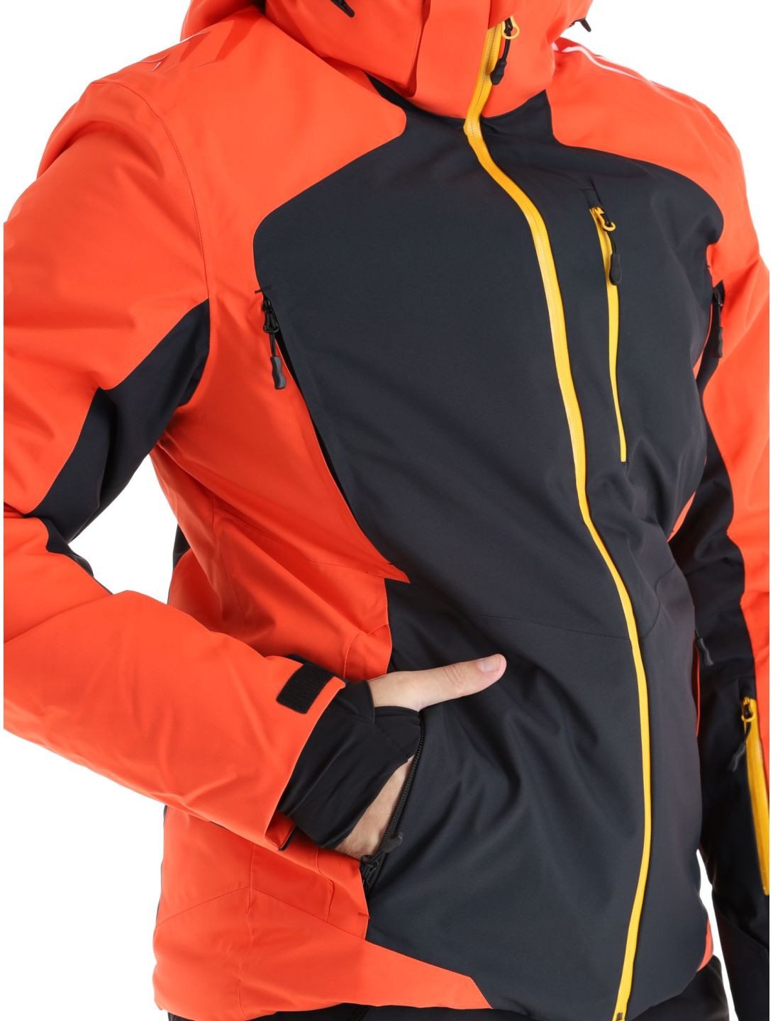 4F, Technical Jacket  M283 ski jacket men Black black 