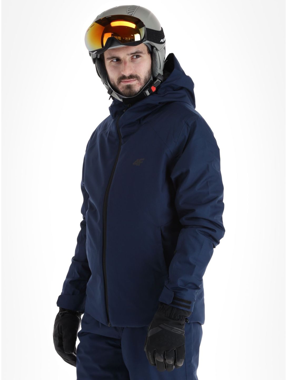 4F, Technical Jacket  M305 ski jacket men Navy blue 