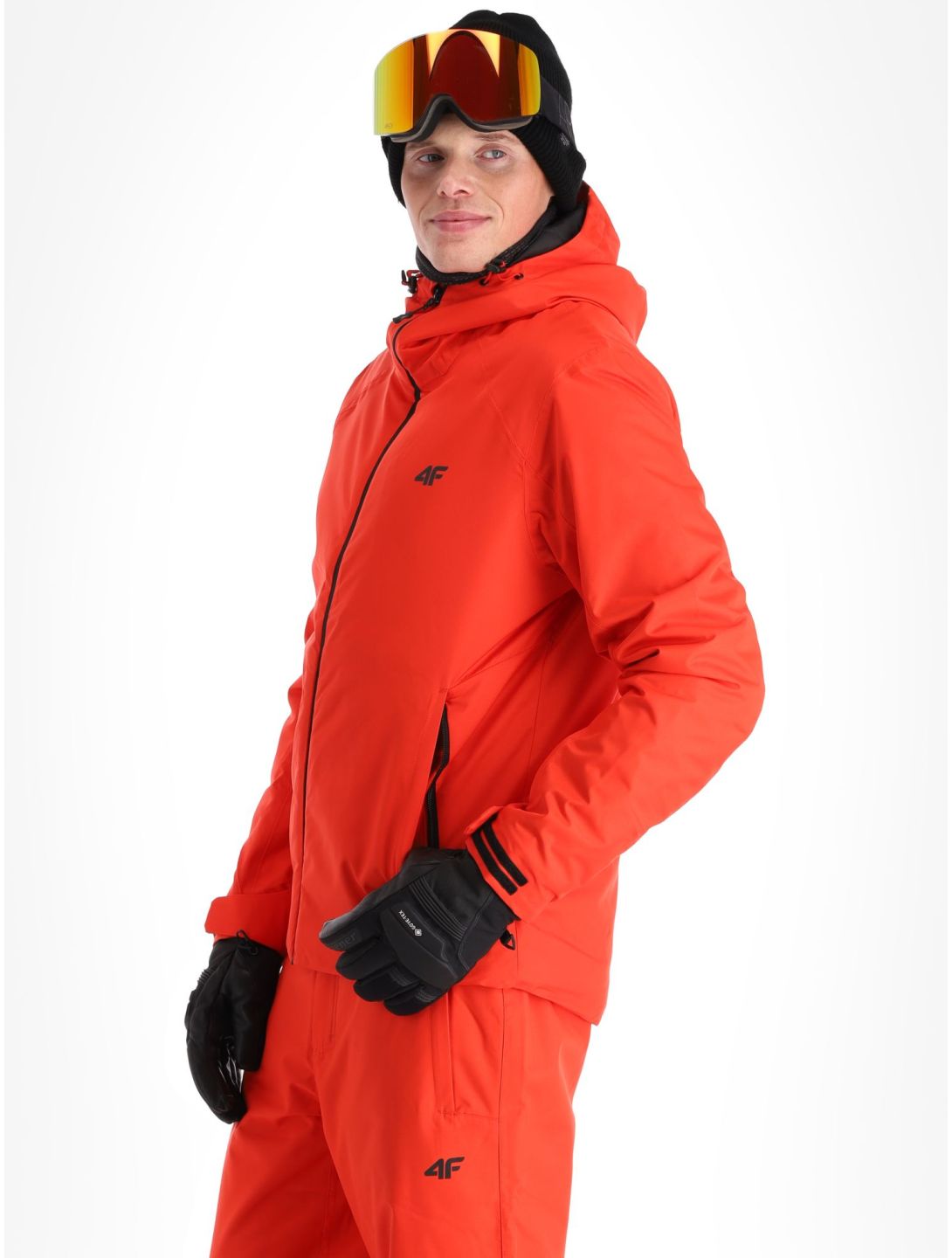 4F, Technical Jacket  M305 ski jacket men Red red 