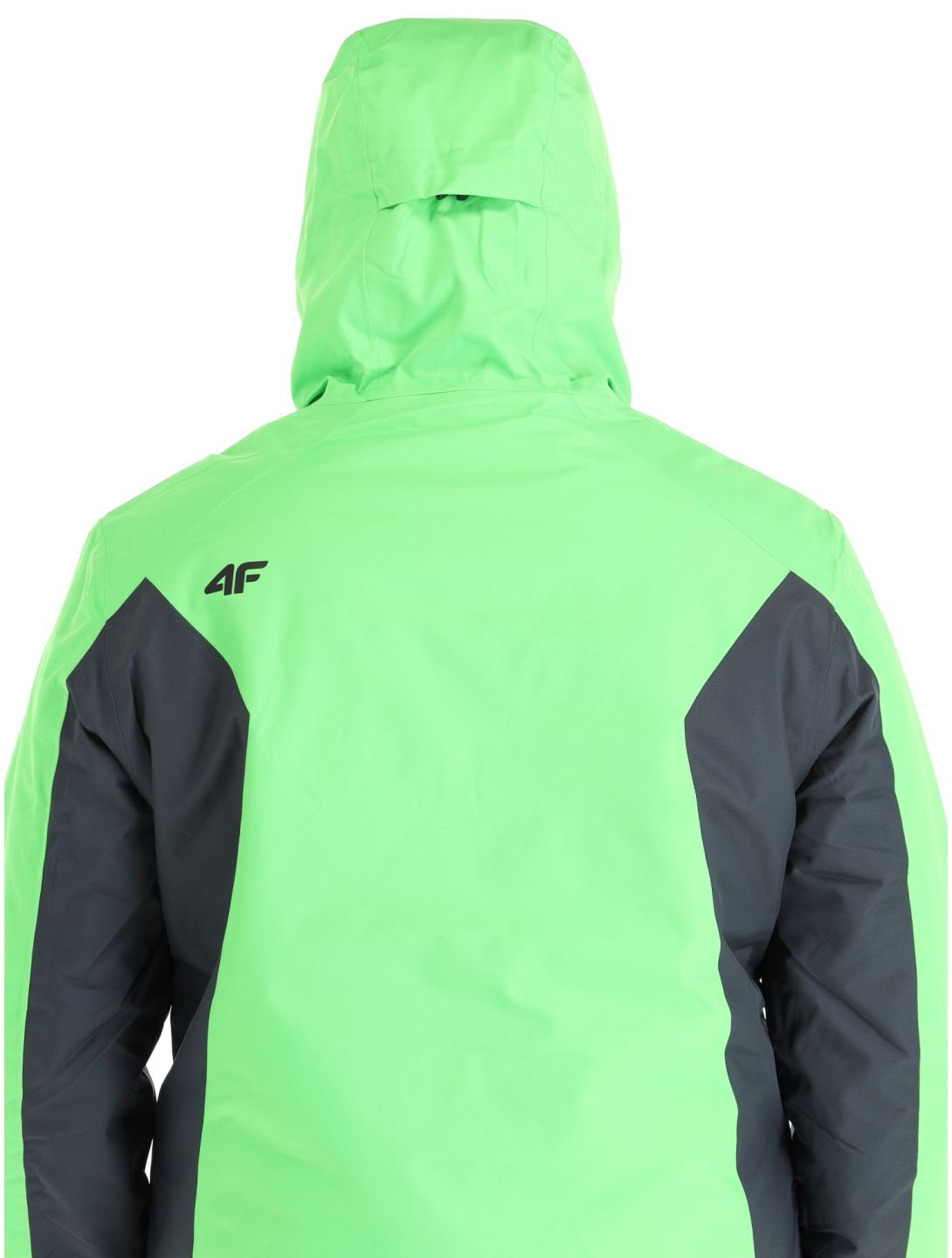 4F, Technical Jacket  M306 ski jacket men Canary Green green, grey 