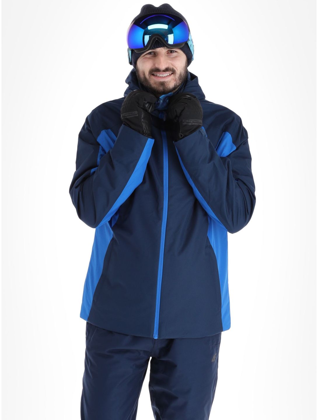 Cobalt blue ski top jacket