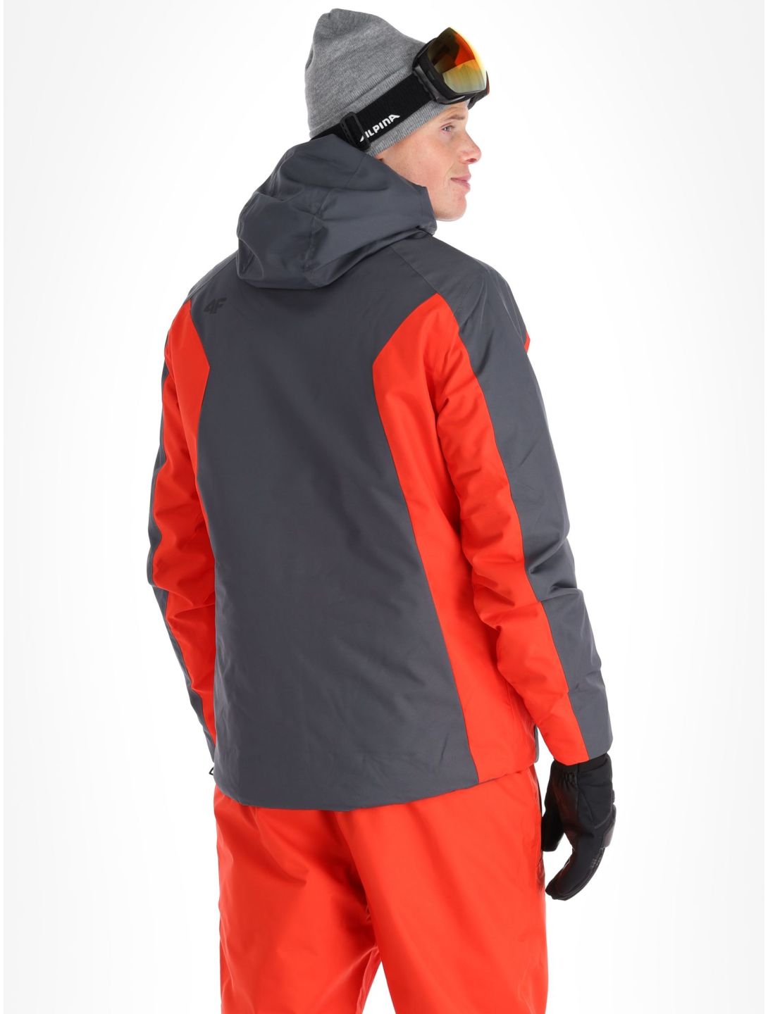 4F, Technical Jacket  M306 ski jacket men Red red 