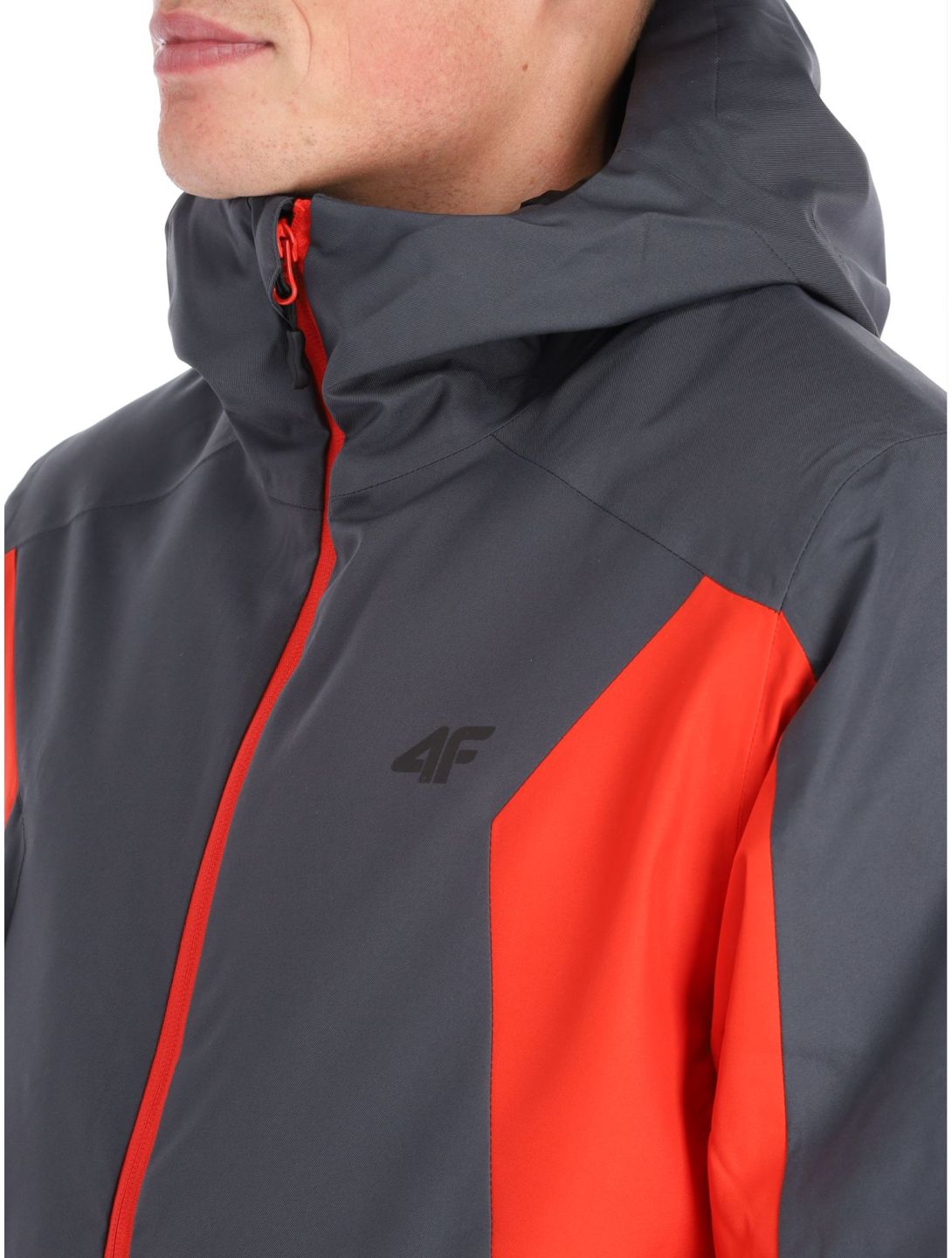 4F, Technical Jacket  M306 ski jacket men Red red 