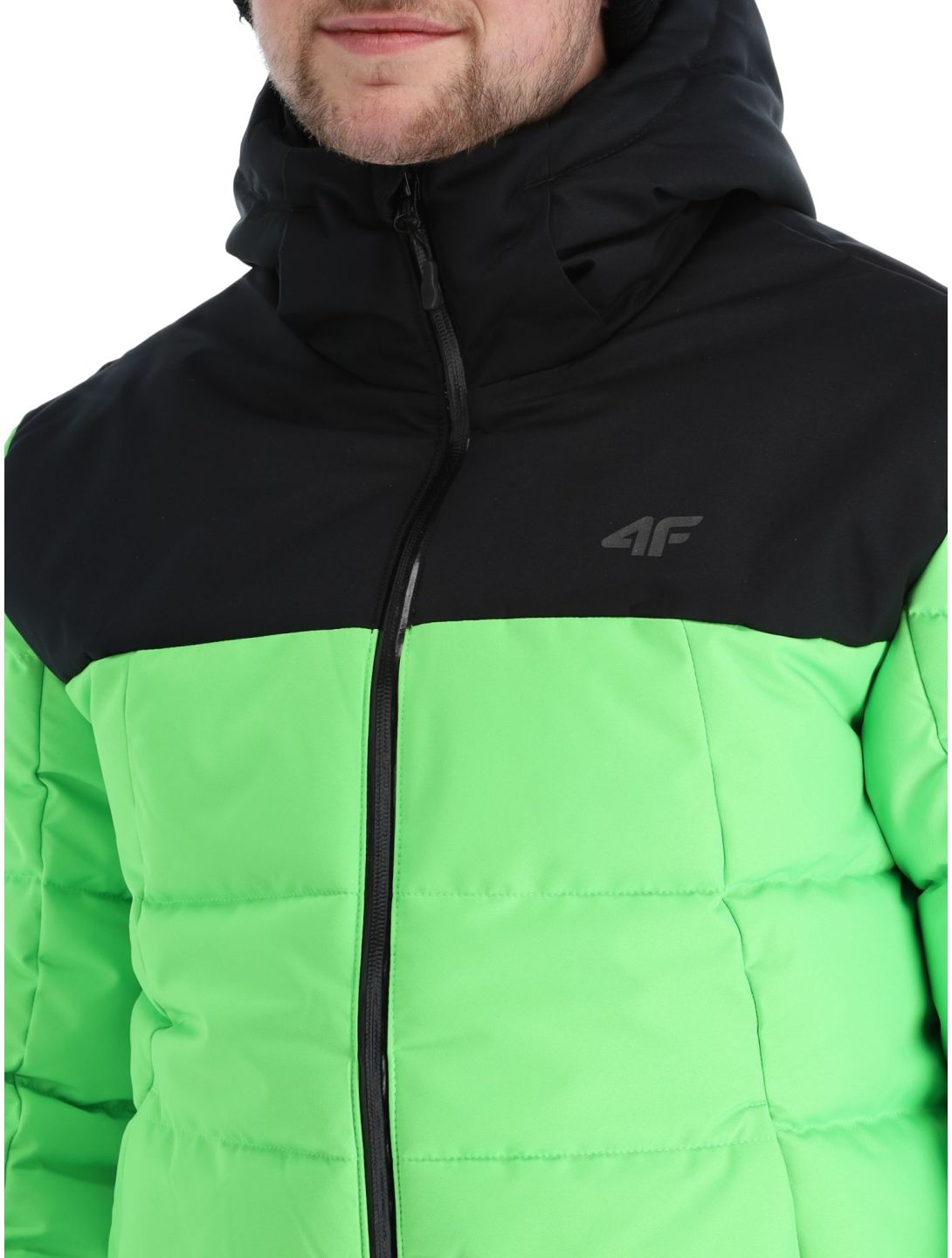 4F, Technical Jacket  M307 ski jacket men Canary Green green 