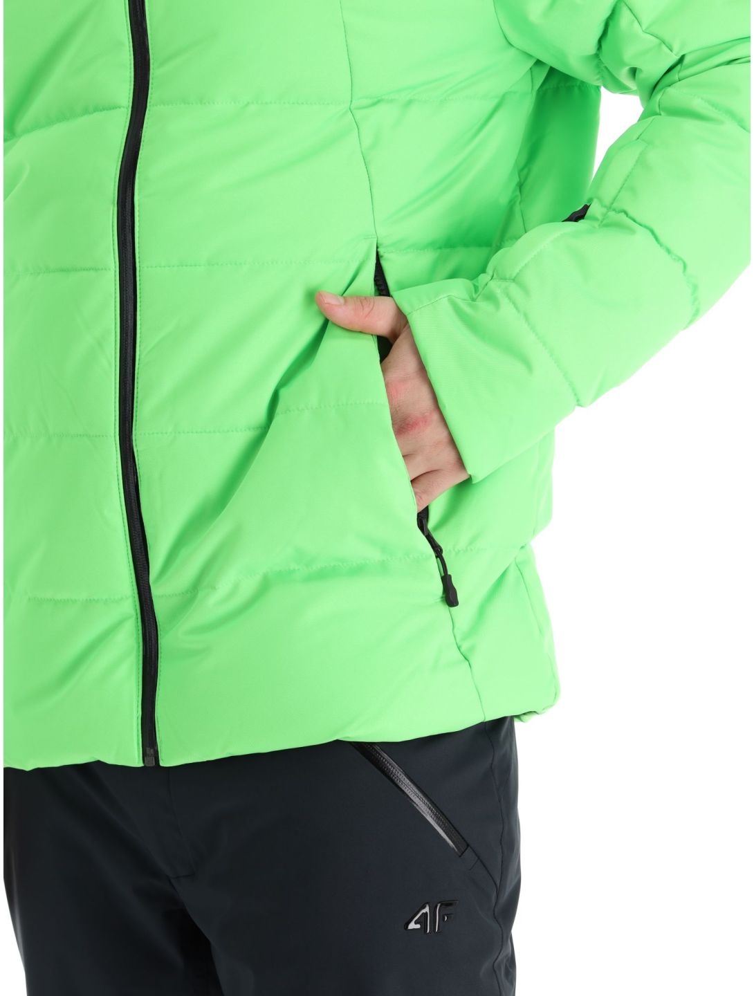 4F, Technical Jacket  M307 ski jacket men Canary Green green 