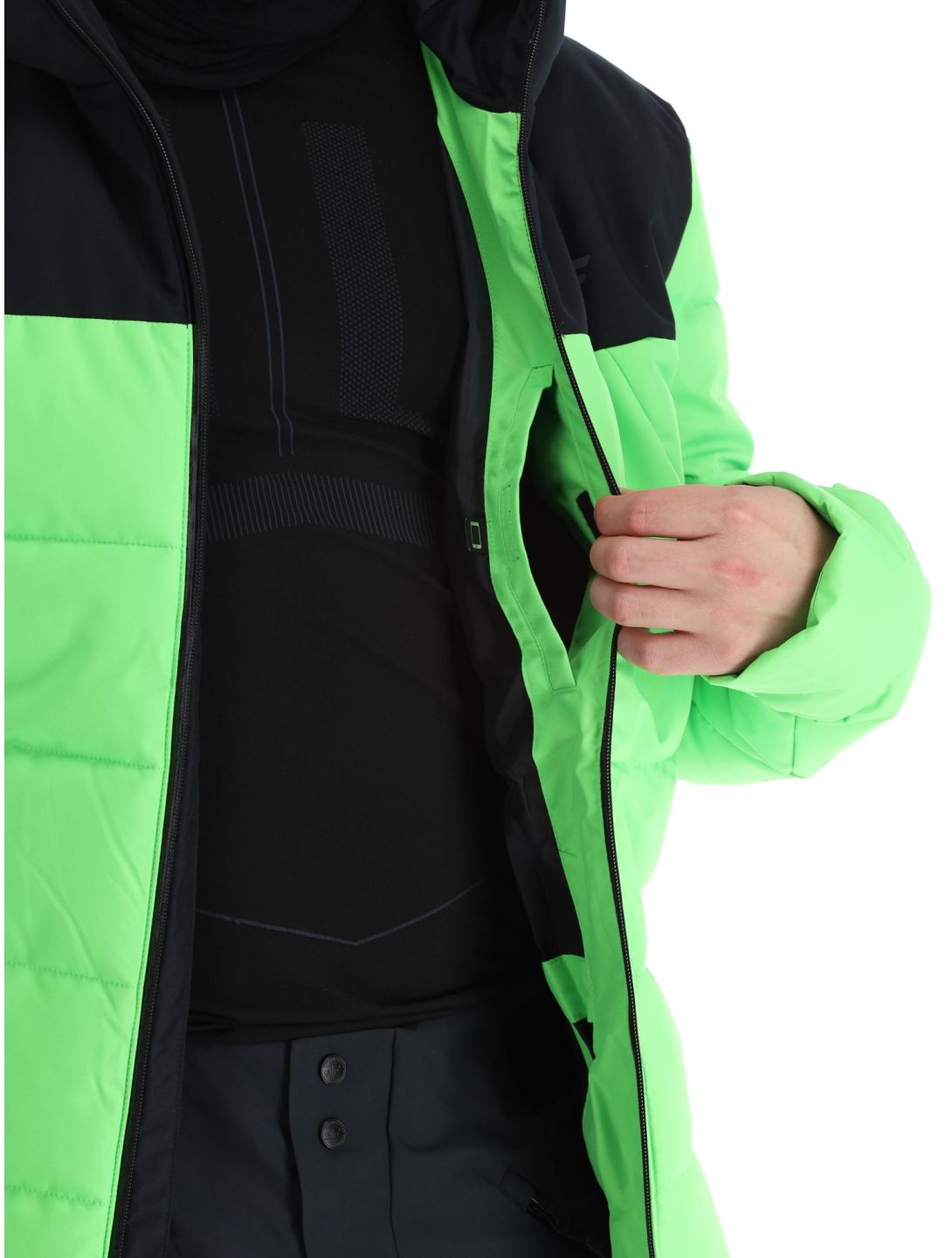 4F, Technical Jacket  M307 ski jacket men Canary Green green 