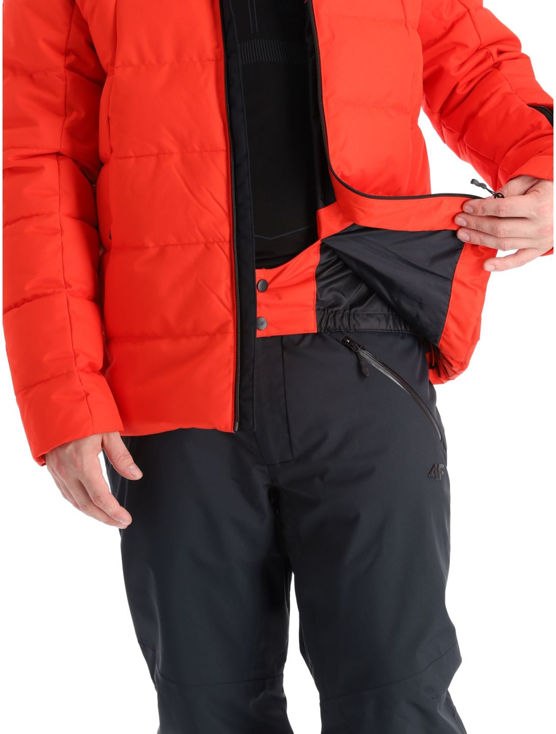 4F, Technical Jacket  M307 ski jacket men Red red 