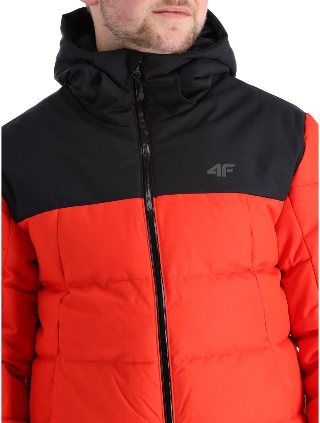 4F, Technical Jacket  M307 ski jacket men Red red 