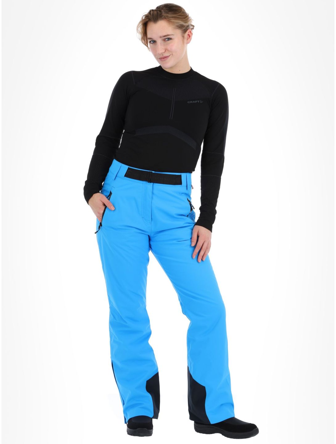 4F, Trousers Fnk  F398 ski pants women Blue blue 