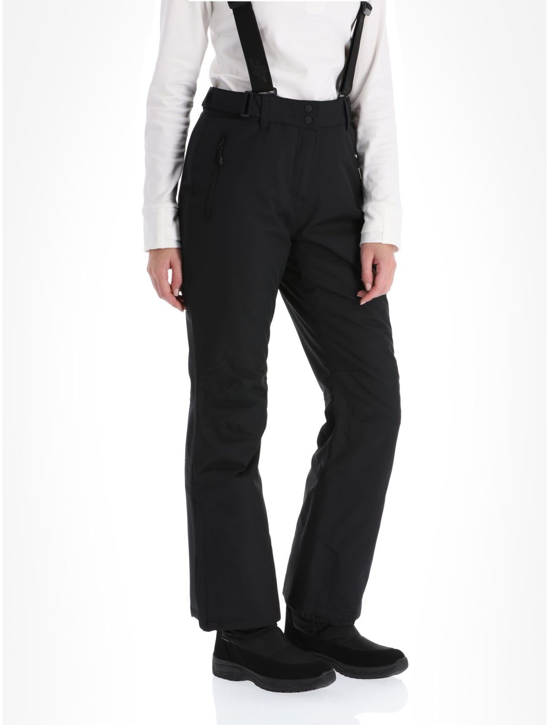 4F, Trousers Fnk  F419 ski pants women Black black 