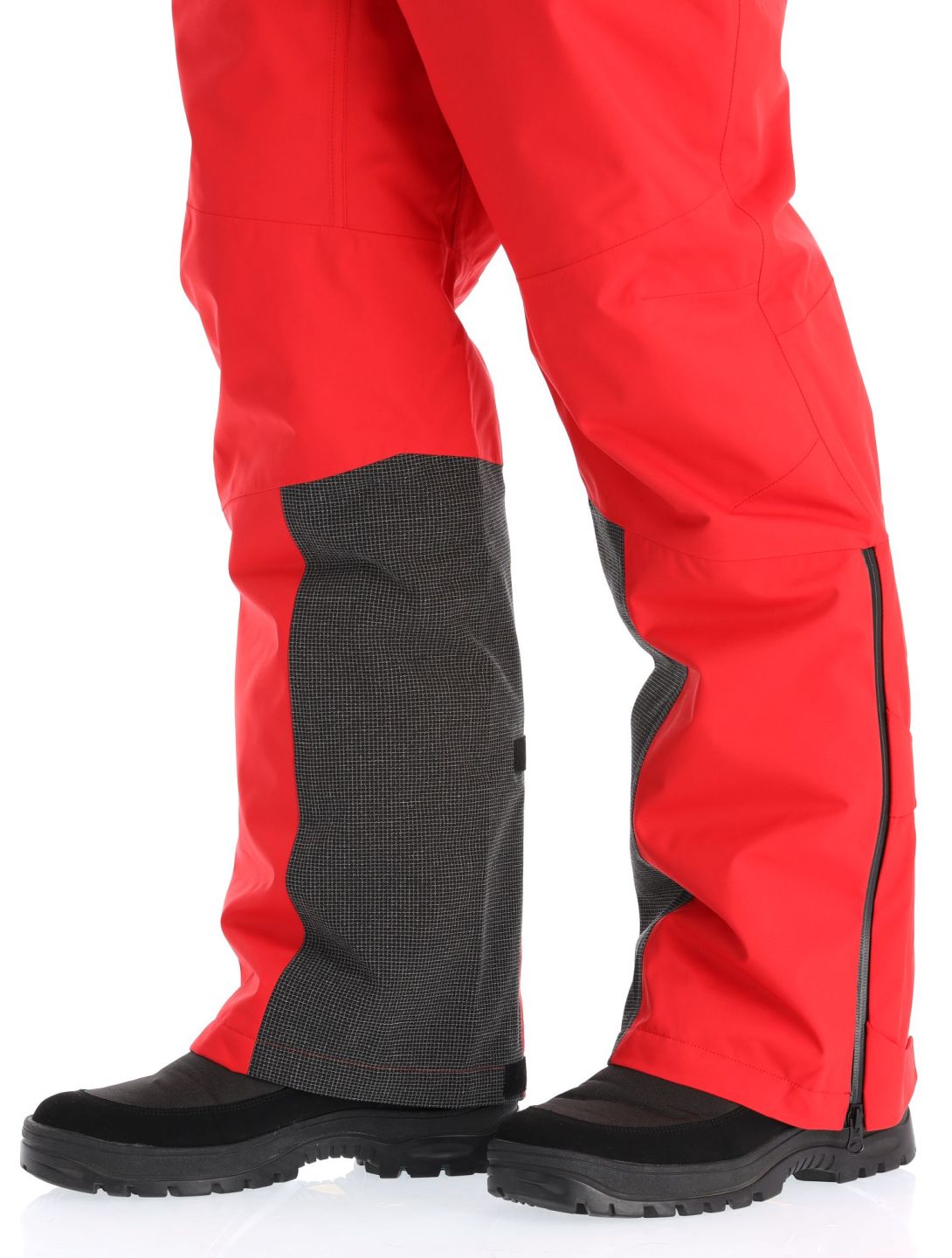 4F, Trousers Fnk  M343 ski pants men Dark Red red 