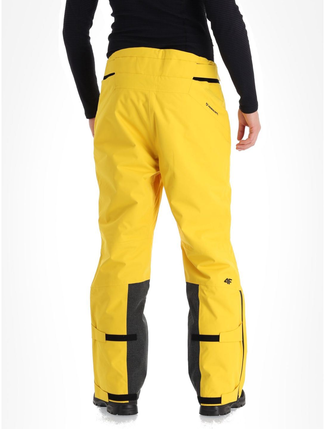 4F, Trousers Fnk  M343 ski pants men Yellow yellow 