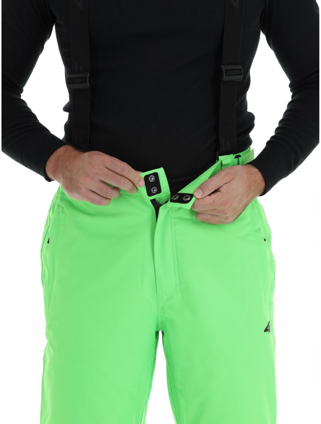 4F, Trousers Fnk  M361 ski pants men Green green 