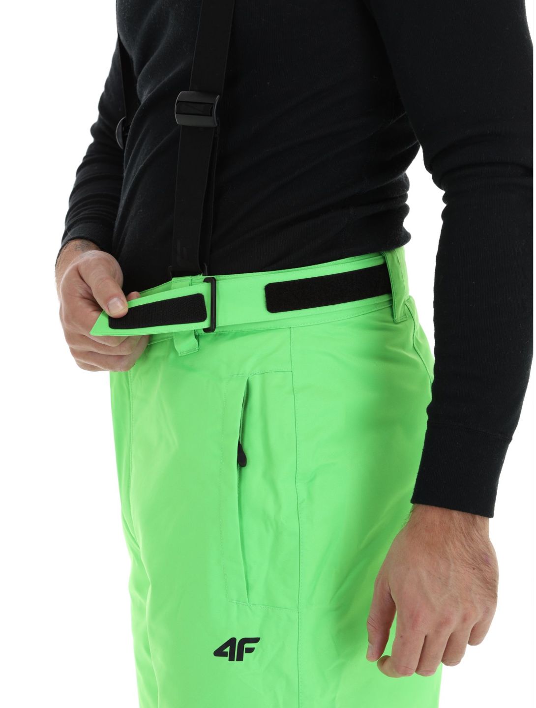 4F, Trousers Fnk  M361 ski pants men Green green 