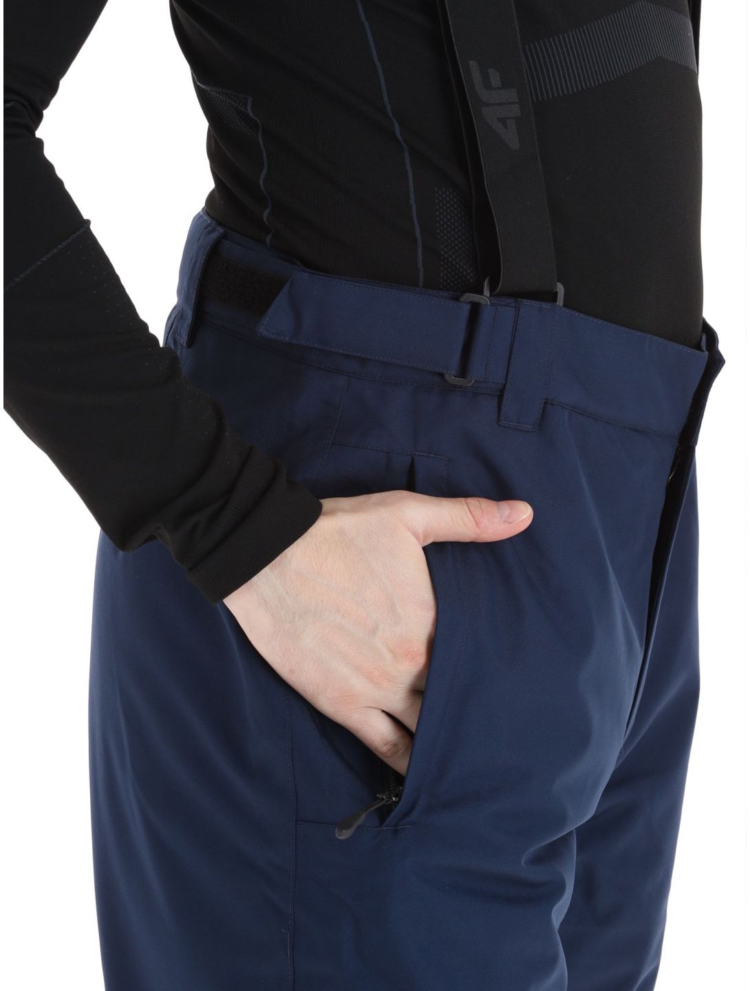 4F, Trousers Fnk  M361 ski pants men Navy blue 