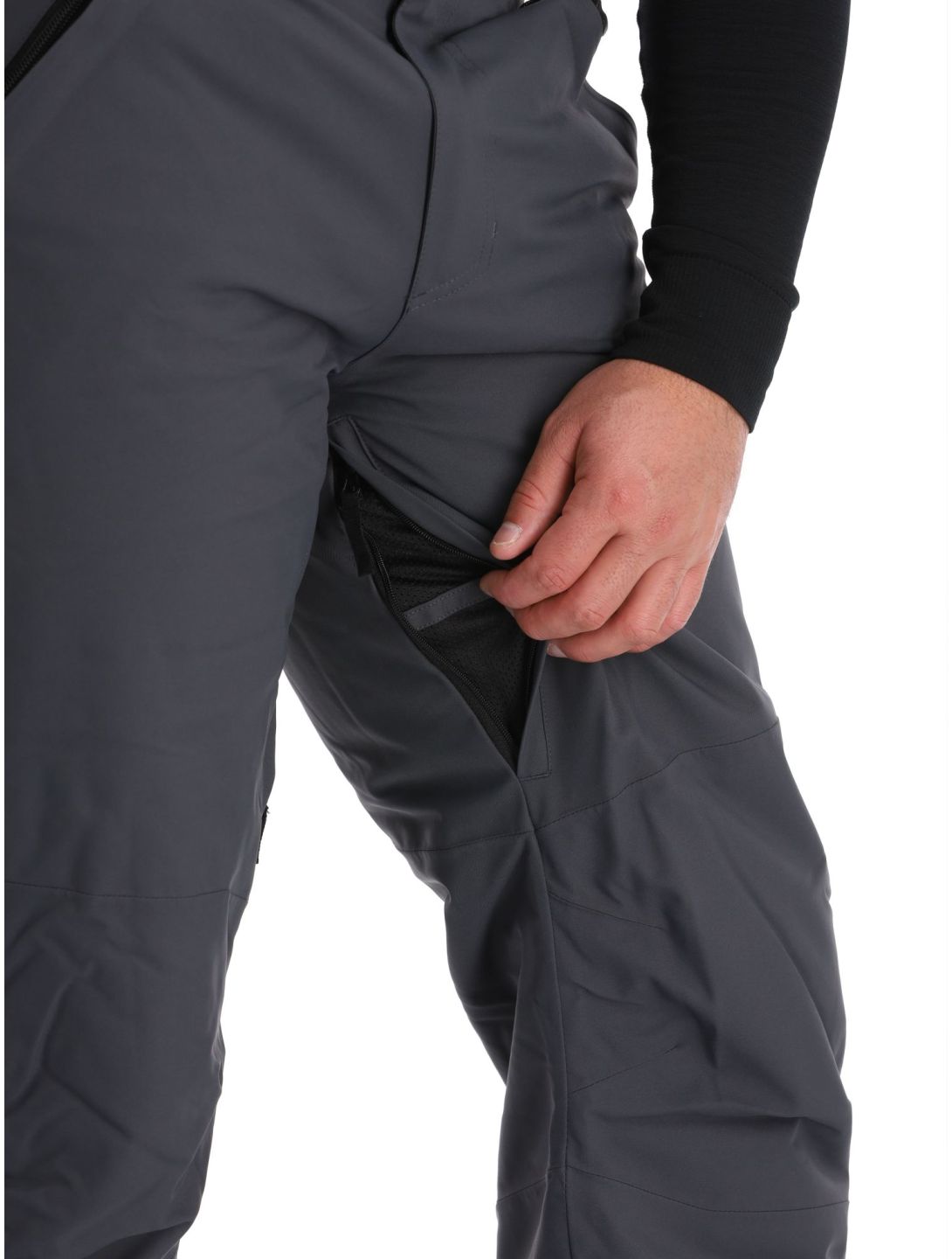 4F, Trousers Fnk  M402 ski pants men Dark Grey grey 