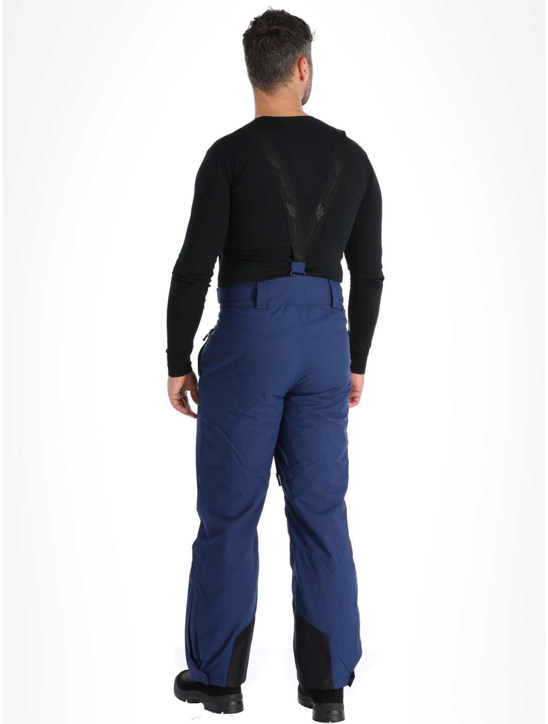 4F, Trousers Fnk  M402 ski pants men Navy blue 