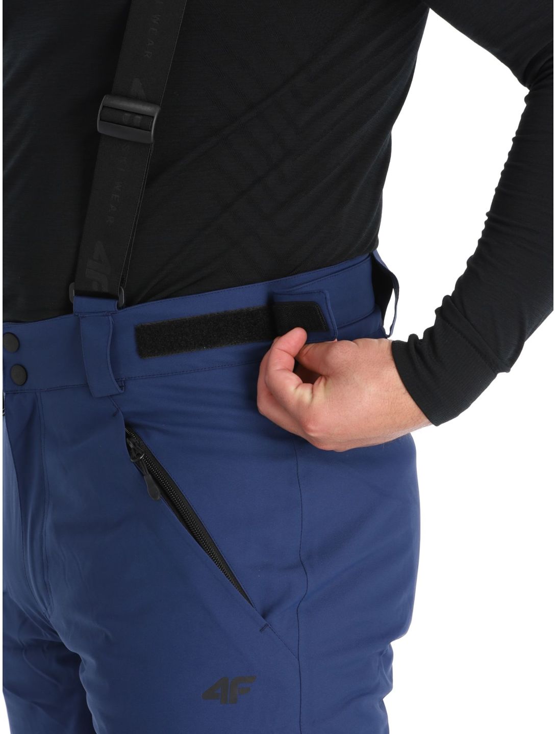 4F, Trousers Fnk  M402 ski pants men Navy blue 