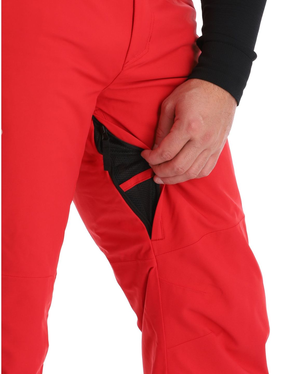 4F, Trousers Fnk  M402 ski pants men Red red 