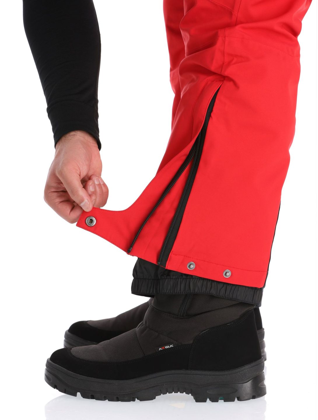 4F, Trousers Fnk  M402 ski pants men Red red 