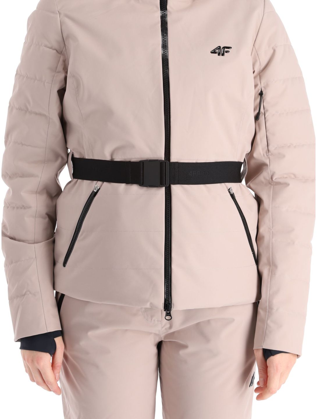 4F, Technical Jacket  F337 ski jacket women Beige beige 