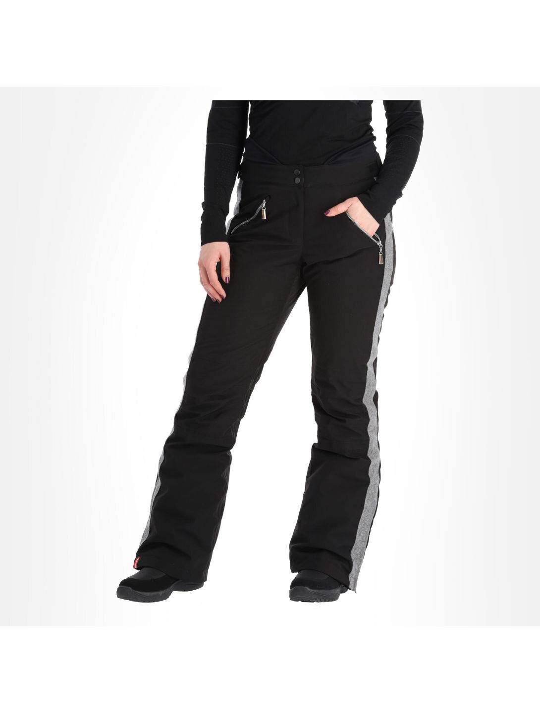 Almgwand, Schusselkopf ski pants women black, grey 