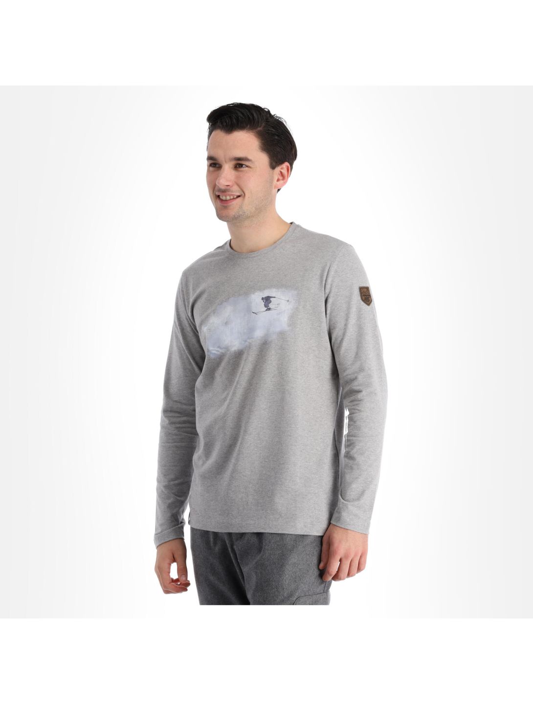 Almgwand, Seegatterlalm t-shirt men grey 