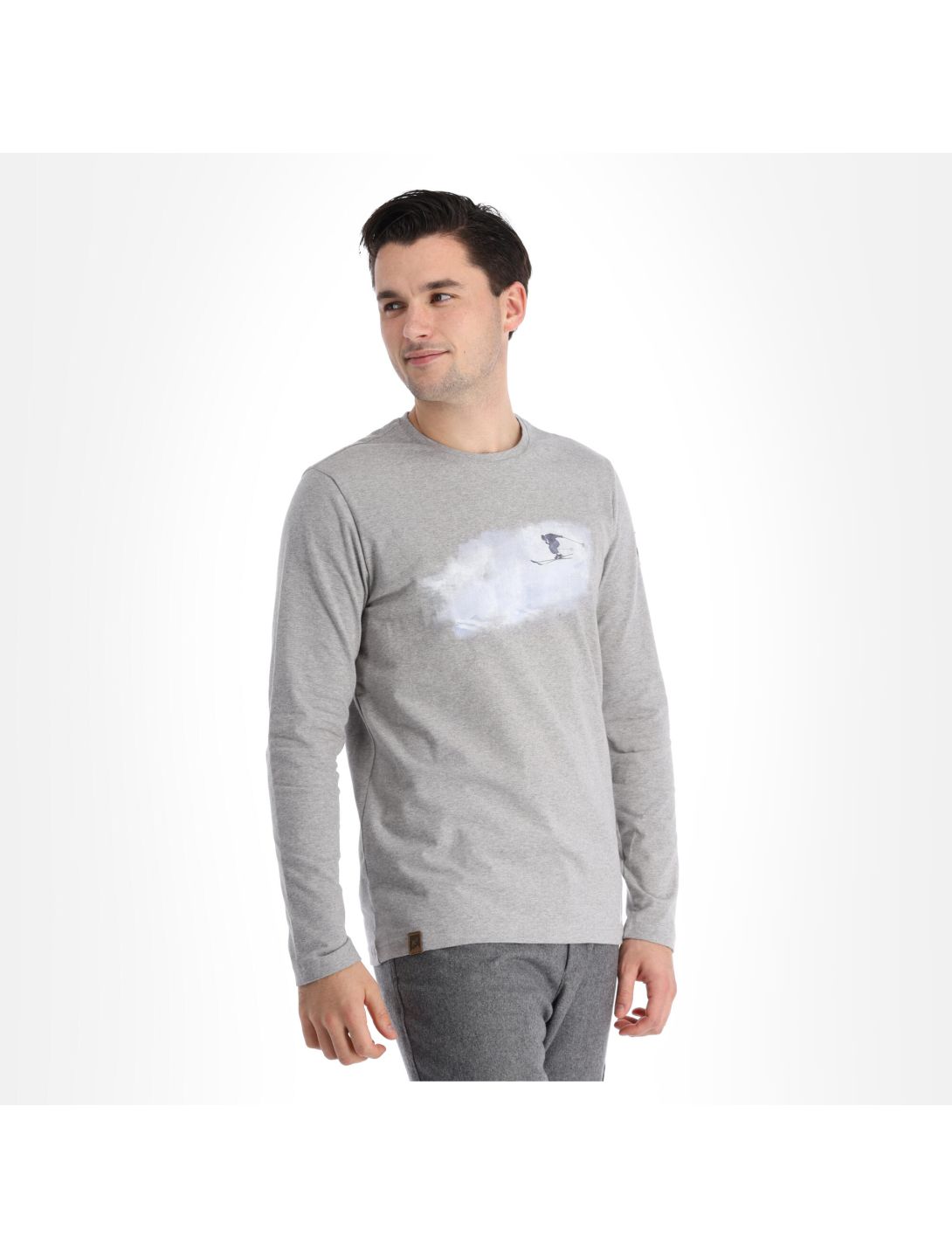 Almgwand, Seegatterlalm t-shirt men grey 