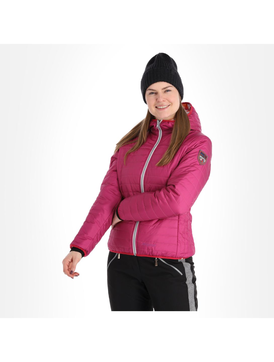 Almgwand, Weihnachtsegg down jacket women berry pink 