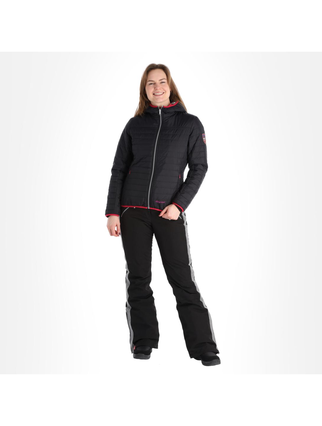 Almgwand, Weihnachtsegg down jacket women berry black 