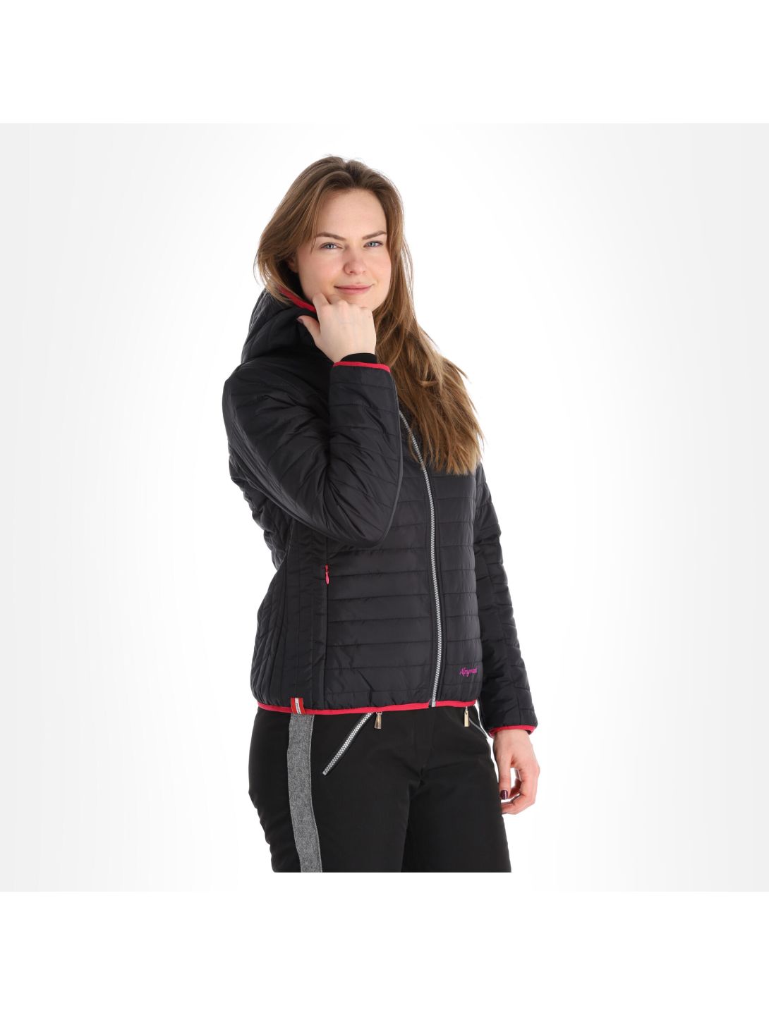 Almgwand, Weihnachtsegg down jacket women berry black 