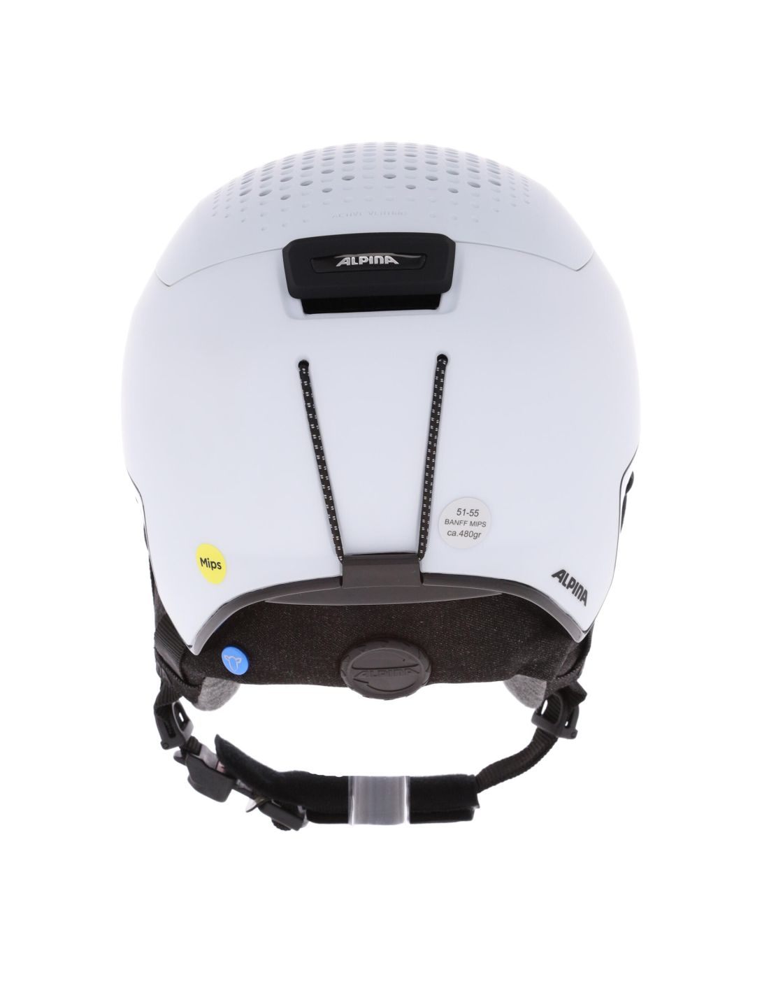 Alpina, Banff Mips ski helmet unisex matt white 