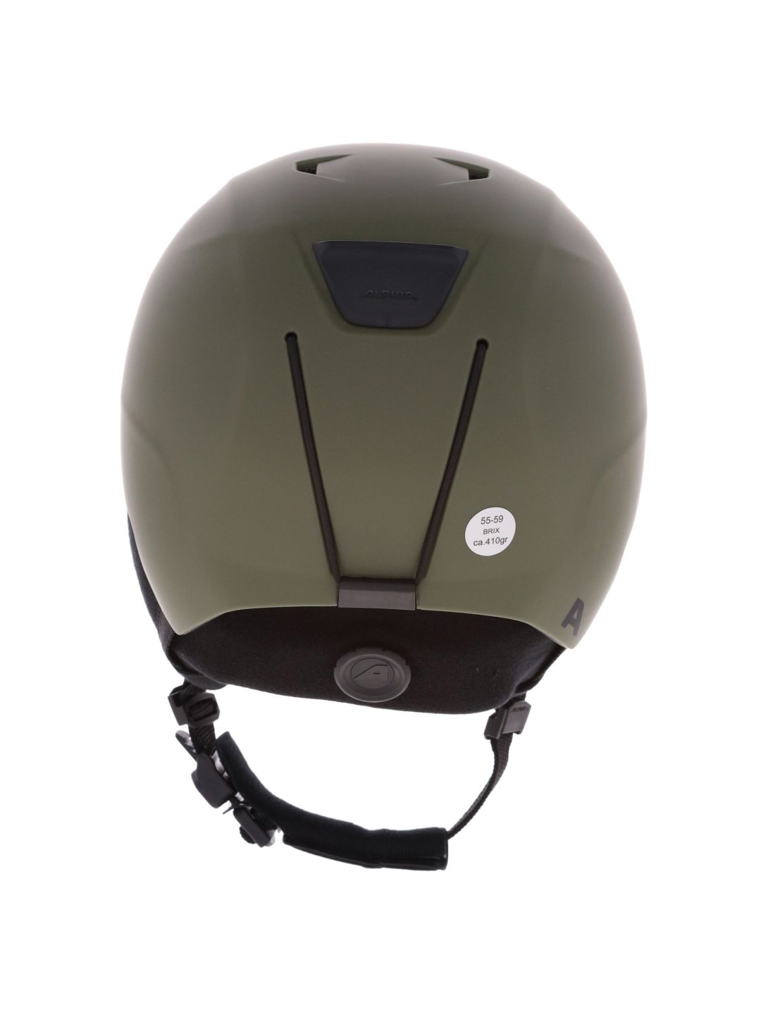 Alpina, Brix ski helmet unisex Olive Matt green 