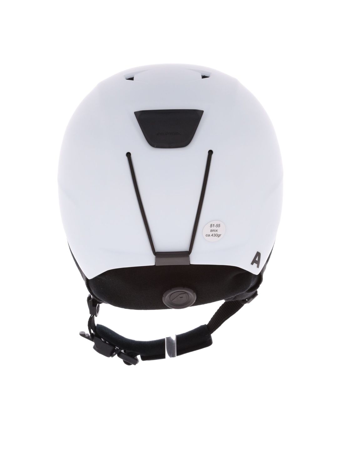 Alpina, Brix ski helmet unisex White Matt white 