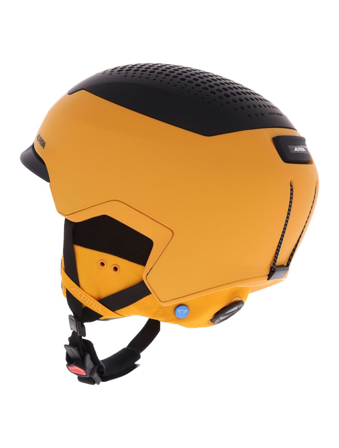 Alpina, Gems ski helmet unisex Burned-Yellow Black Matt black, yellow 