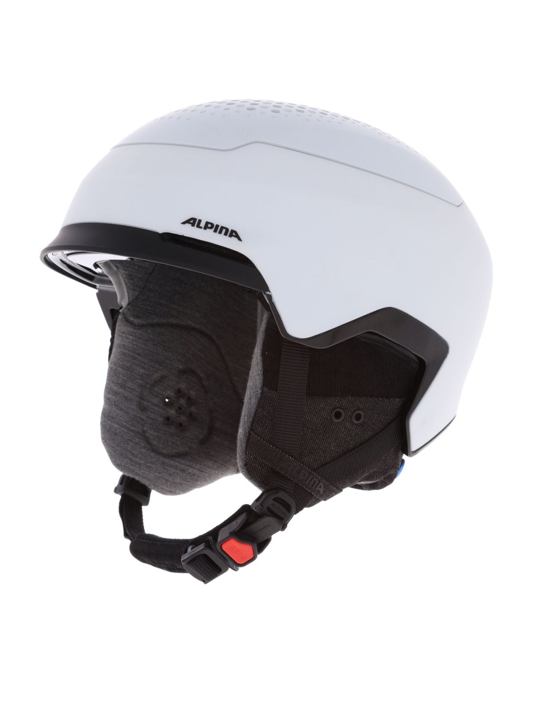 Alpina, Gems ski helmet unisex White Matt white 