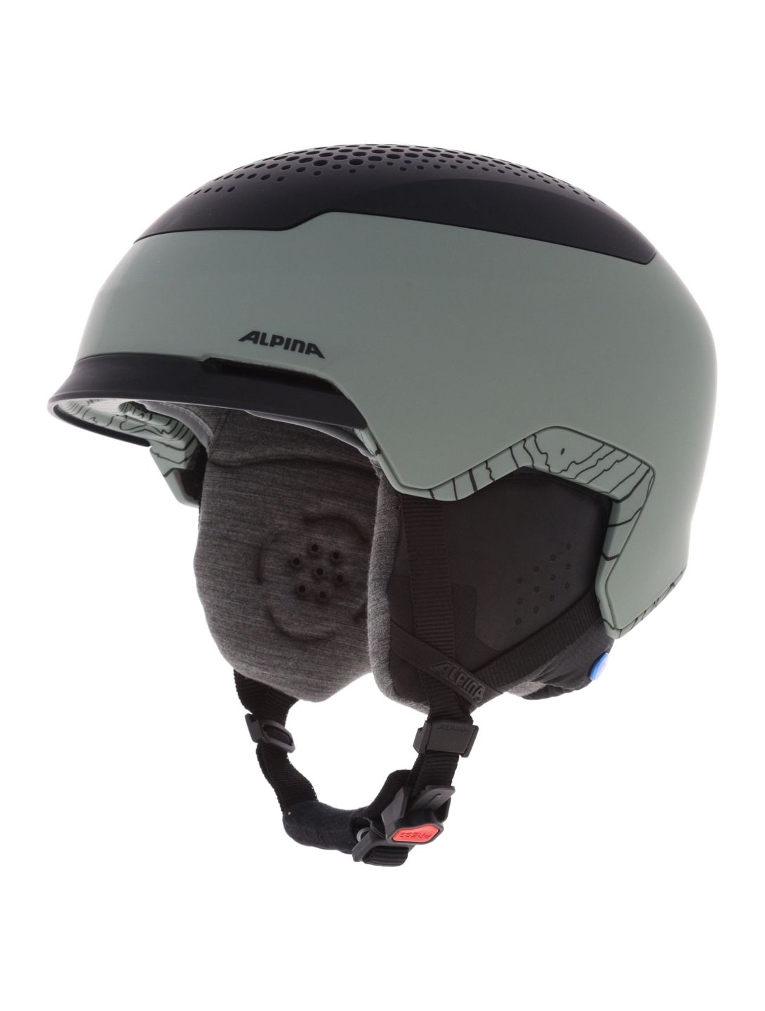 Alpina, Gems ski helmet unisex Willow Green Black Matt black, green 