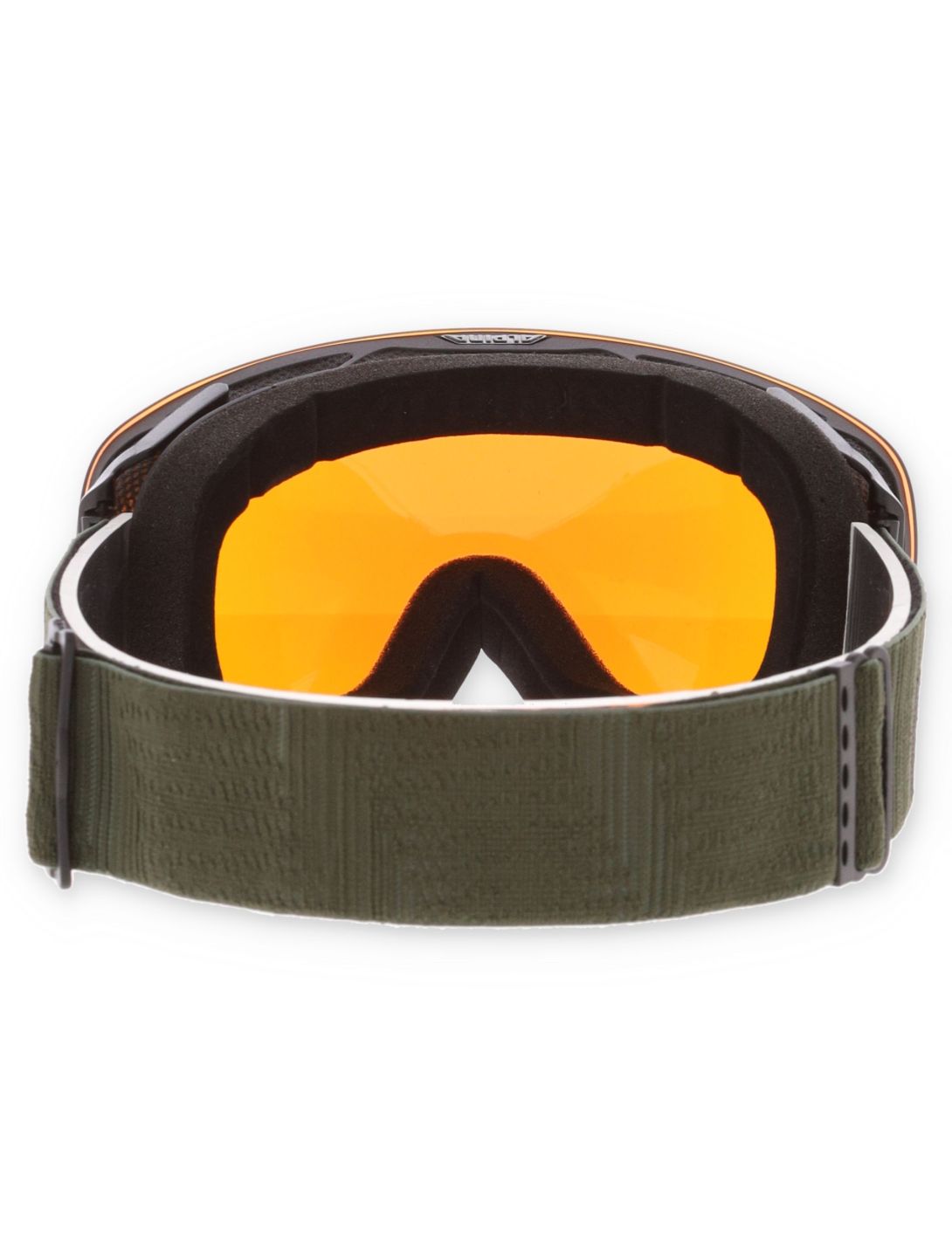 Alpina, Granby Q-lite goggles unisex Black-Olive Matt black, green 