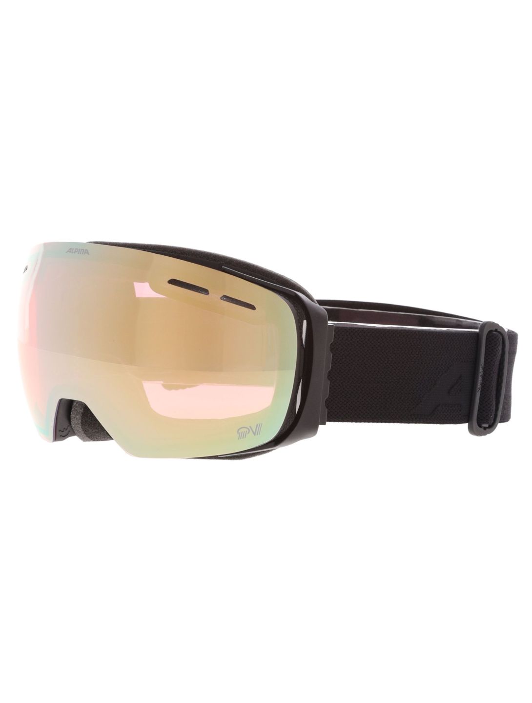 Alpina, Granby Qv goggles unisex Black Matt black 