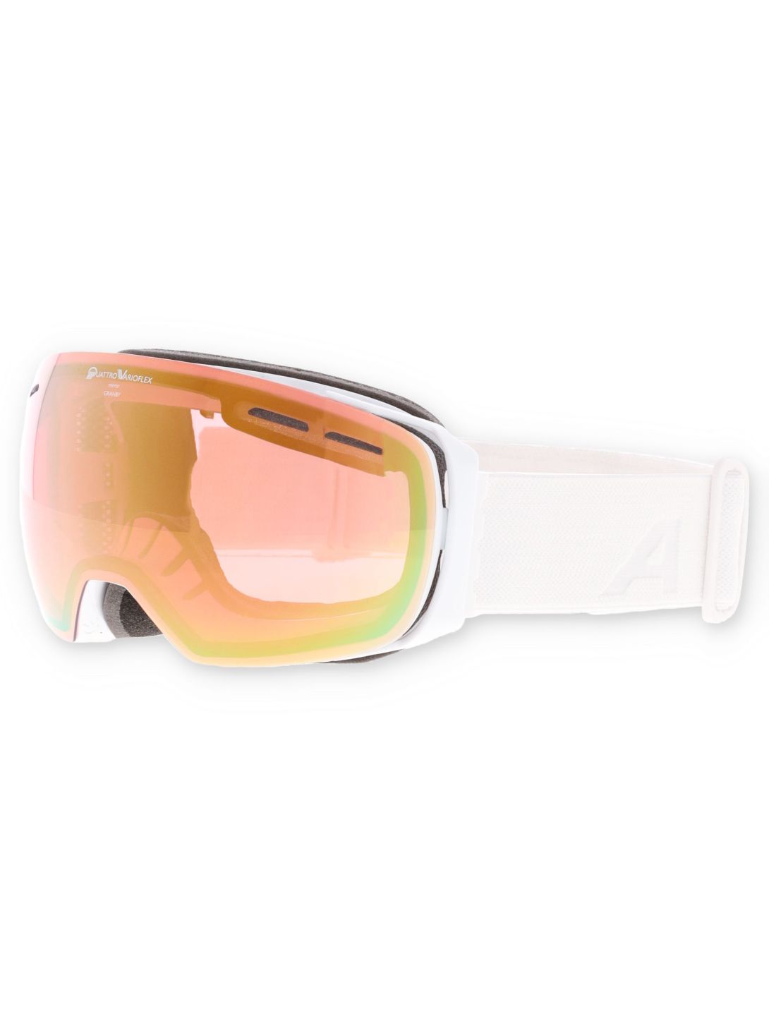 Alpina, Granby Qv goggles spare lens unisex White Gloss white 